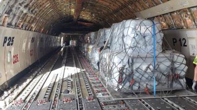 وزارة التموين: إستمرار الجسر الجوي لإغاثة الأشقاء بقطاع غزة