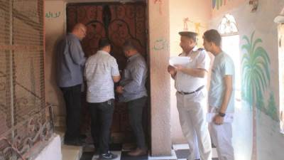 تنفيذ قرارات غلق وتشميع لمحال وحضانات ومراكز دروس خصوصية بالشيخ زايد والسادات