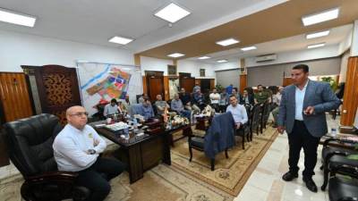 وزير الإسكان يعقد اجتماعاً بمقر جهاز مدينة بنى سويف الجديدة