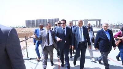 وزير الصحة يتفقد المدينة الطبية بمدينة بدر "كابيتال ميد"
