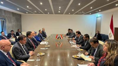 وزير الصحة يبحث مع نظيره العراقي سبل التعاون في تصدير وتسجيل الأدوية