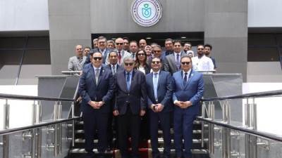 رئيس الرعاية الصحية يستقبل رئيس لجنة الصحة بمجلس النواب