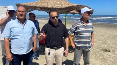 بالصور.. اختبارات فريق إنقاذ الشاطئ بمدينة دمياط الجديدة استعدادًا لموسم الصيف