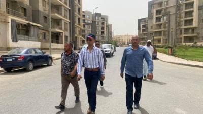 عبدالرؤوف الغيطي يتفقد مشروعات سكن مصر ودار مصر وجنة