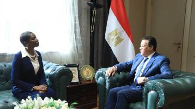 وزير الصحة يستقبل وزيرة صحة دولة الرأس الأخضر لبحث سبل التعاون