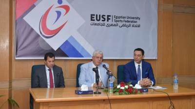وزير التعليم العالي يرأس اجتماع مجلس إدارة الاتحاد الرياضي المصري للجامعات