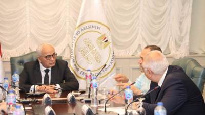 وزير التربية والتعليم يستقبل رئيس اتحاد الصناعات المصرية