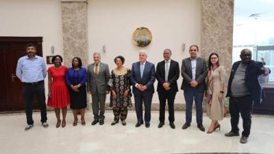 وزير التعليم العالي يستقبل وفدًا من مجموعة جنوب إفريقيا للتنمية SADC