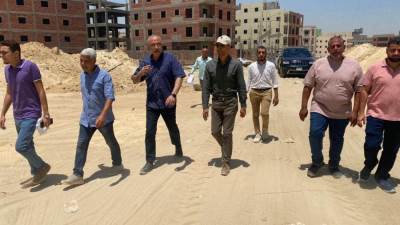 عبدالرؤوف الغيطي يتابع موقف تنفيذ وحدات سكن لكل المصريين