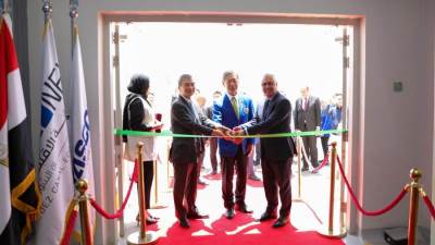 رئيس اقتصادية قناة السويس يشهد افتتاح مصنع "سرايا" الياباني