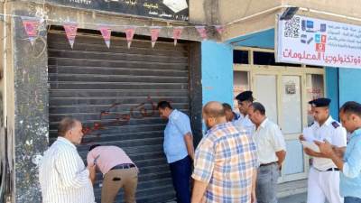 النجار: غلق وتشميع وقطع مرافق ١٨ وحدة سكنية مخالفة بمدينة ٦ أكتوبر