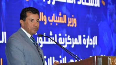 "وزير الشباب" يشهد المؤتمر الصحفي للإعلان عن الموسم السادس لمتطوعي الوزارة شباب يدير شباب