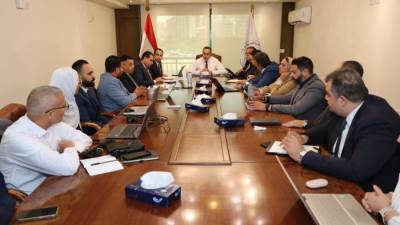 السبكي يعقد اجتماعًا لمتابعة إطلاق منظومة إدارة الموارد المؤسسية إلكترونيًا (ERP)