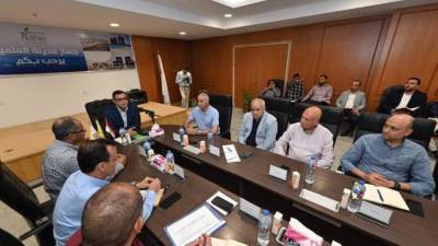 الشربيني يتابع المشروعات الجاري تنفيذها بالعلمين الجديدة