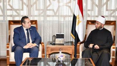 وزير الأوقاف ورئيس هيئة ضمان جودة التعليم يناقشان التعاون المشترك