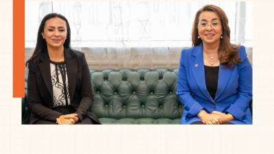 وزيرة التضامن تستقبل وكيل السكرتير العام للأمم المتحدة