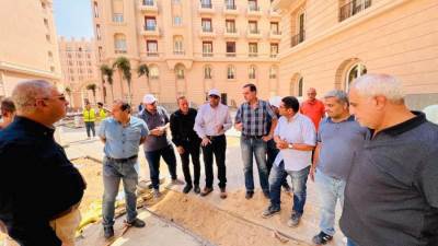رئيس جهاز العاصمة الإدارية يتابع موقف تنفيذ المشروعات بحي جاردن سيتي الجديدة