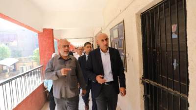 وزير التعليم يتفقد عددا من المدارس ذات الكثافات العالية بإدارة المرج التعليمية