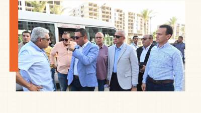 شريف الشربيني محذرًا شركات المقاولات بالعلمين: «اللى مش هيقدر يشتغل معانا يعتذر»