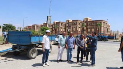 "محمد مصطفى" يوجه برفع الإشغالات بمحيط ميدان الحصري.. وتنفيذ خطط التنمية بالمدينة