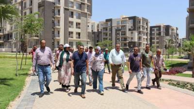 مروة حسين تتفقد مشروع وحدات «جنة 2» بالشيخ زايد