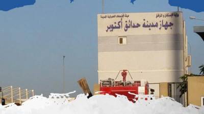 جهاز حدائق أكتوبر يوضح أسباب ضعف المياه بالمدينة