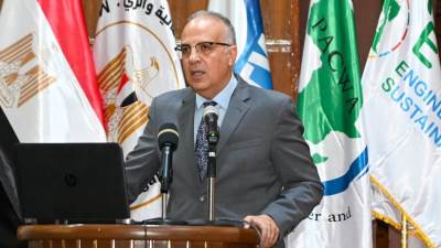 وزير الري يشارك فى احتفالية تخريج عدد 493 من سفراء المياه