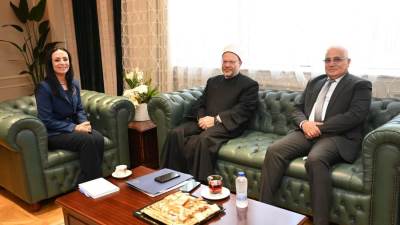 وزيرة التضامن الاجتماعي تستقبل مفتي الديار المصرية