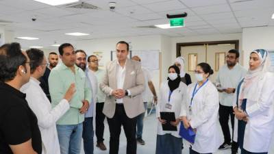 السبكي يواصل جولته الميدانية للمرور على منشآت الهيئة بمحافظة الأقصر