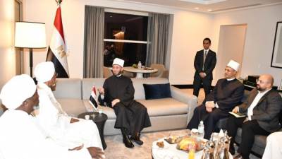 وزير الأوقاف يستقبل رئيس المجلس الأعلى للشئون الإسلامية والمفتي العام لجمهورية تشاد