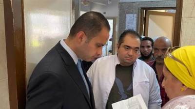 نائب وزير الصحة يتفقد مركز طبي التجمع الخامس