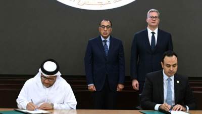 مدبولي يشهد توقيع مذكرة تفاهم بين حكومتي جمهورية مصر العربية ودولة الإمارات