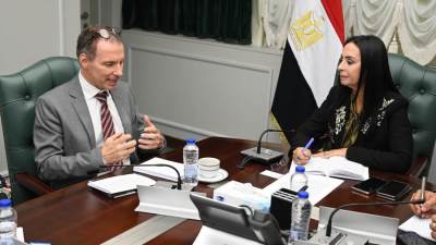 وزيرة التضامن الاجتماعي تستقبل مدير مكتب برنامج الأغذية العالمي