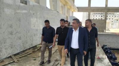 مسئولو الإسكان يتابعون موقف تنفيذ مشروعات المرافق بمدينة حدائق العاصمة