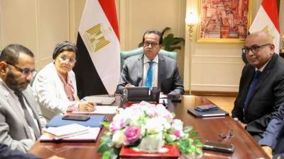 عبدالغفار يعقد اجتماعًا مع مسؤولي شركة IQVIA للتعاون في تطوير الحلول التكنولوجية