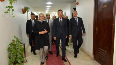 وزير التموين يتابع أعمال جهاز تنمية التجارة الداخلية