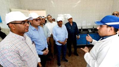 وزير الإسكان ومحافظ مطروح يتفقدان مشروع توسعات محطة معالجة الصرف الصحي