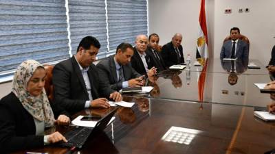 وزير الشباب والرياضة يلتقي رئيس هيئة تنمية الصعيد
