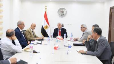 وزير التعليم العالي يستقبل رئيس هيئة اعتماد الجودة الاسكتلندية