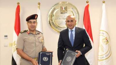 قيادة قوات الدفاع الشعبي والعسكرى توقع بروتوكول تعاون مع وزارة التربية والتعليم