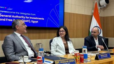 اهتمام هندي بالاستثمار في صناعات الأسمدة والهيدروجين الأخضر والأغذية في مصر