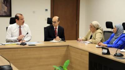 نائب وزير الصحة يعقد اجتماعا لمتابعة مشروع مجمع المعامل المركزية بمدينة بدر