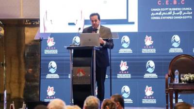 وزير الصحة يستعرض الجهود المبذولة فى الارتقاء بالمنظومة الصحية