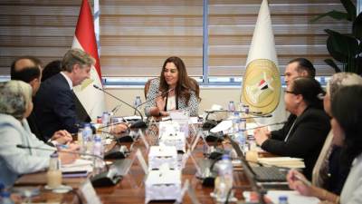 وزيرة التنمية المحلية تستقبل الممثل المقيم لبرنامج الأمم المتحدة الإنمائي في مصر