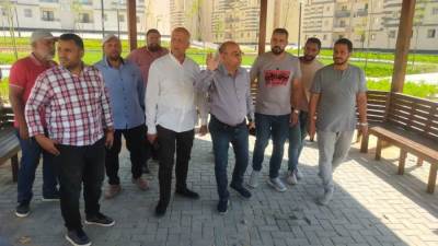 «عمران وعبد المقصود» يتفقدان وحدات «سكن لكل المصريين» والخدمات بمدينة أكتوبر الجديدة