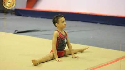 يامن أشرف رمضان بطل «كأس مصر» للجمباز 