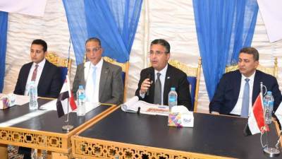 وزير التموين ومحافظ الفيوم يتفقدان أعمال تنفيذ مشروع المستودع الاستراتيجي بالمحافظة