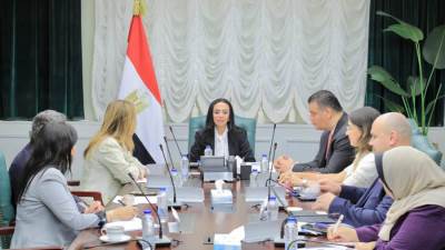 وزيرة التضامن الاجتماعي تستقبل ممثلة المفوضية السامية لشئون اللاجئين لدى مصر