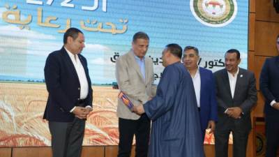 وزير الزراعة ومحافظ الدقهلية يشهدان فعاليات الاحتفال بعيد الفلاح بالمحافظة