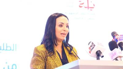 وزيرة التضامن الاجتماعي تكرم الطلبة المتفوقين من ذوي الإعاقة